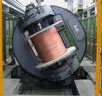 Industrial cable machine