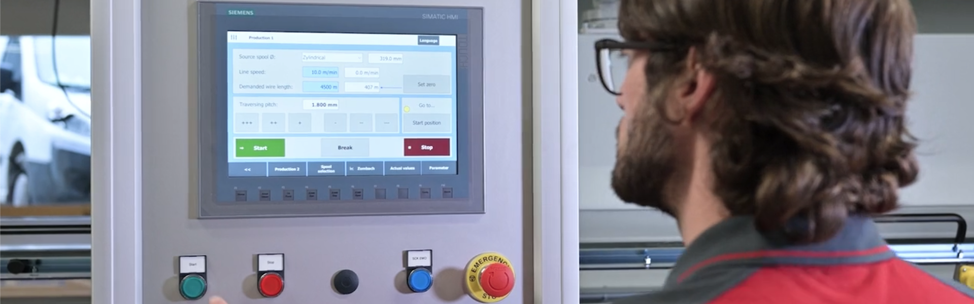 Industrial cable reel