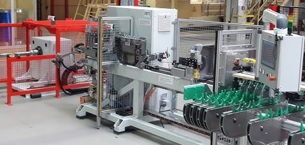 Precision wire or tube cutting line