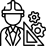 Engineers and technicians icon